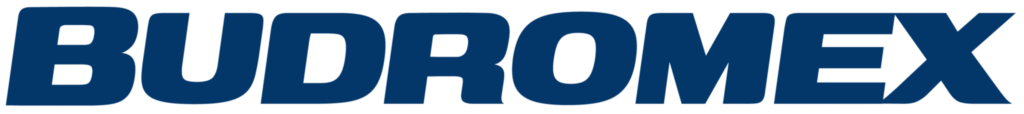Logo BUDROMEX – profesjonalne usługi budowlane, drogowe i brukarskie